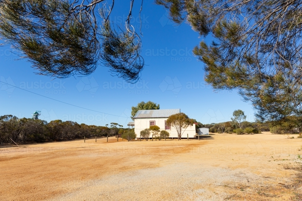 The community hall at Bonnie Rock - Australian Stock Image