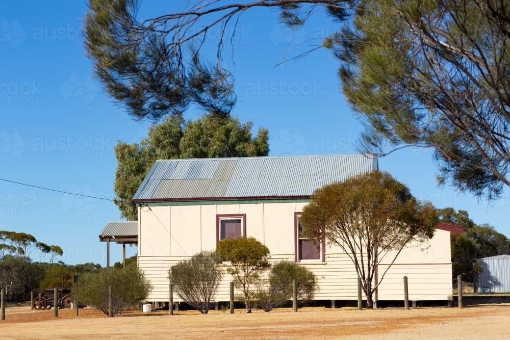 The community hall at Bonnie Rock - Australian Stock Image