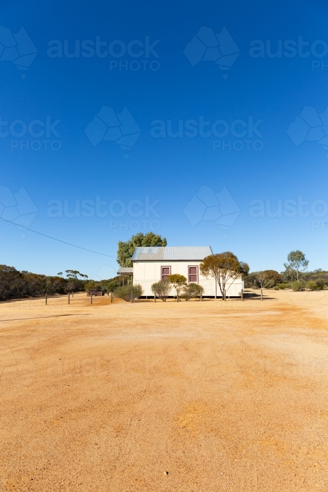 The community hall at Bonnie Rock - Australian Stock Image