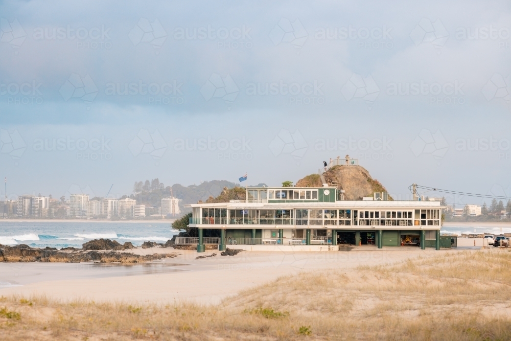 The Currumbin Beach Vikings Surf Lifesaving Club - Australian Stock Image