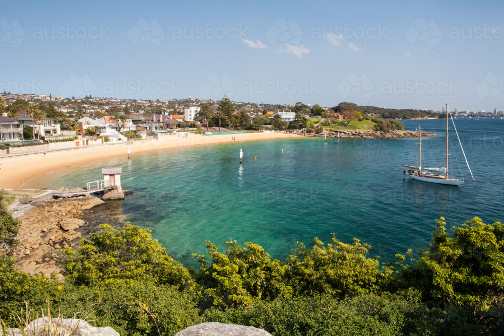 The exclusive Camp Cove near Watson's Bay in Sydney, Australia - Australian Stock Image