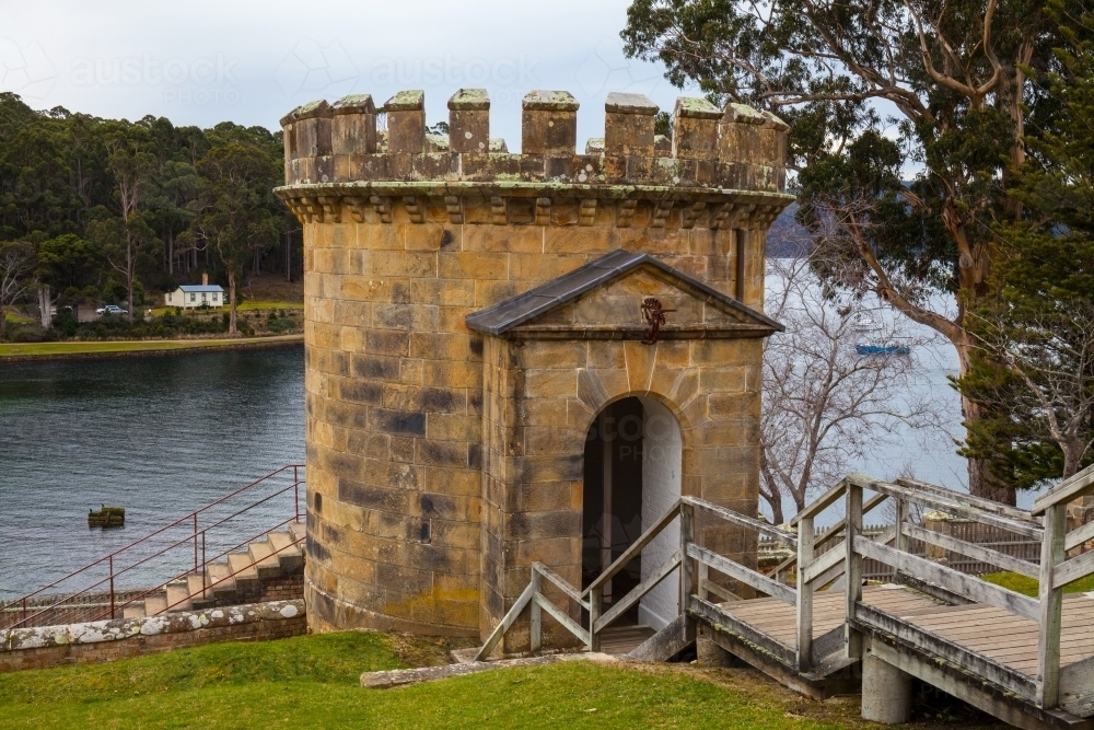 The Guard Tower (c.1835) - Australian Stock Image