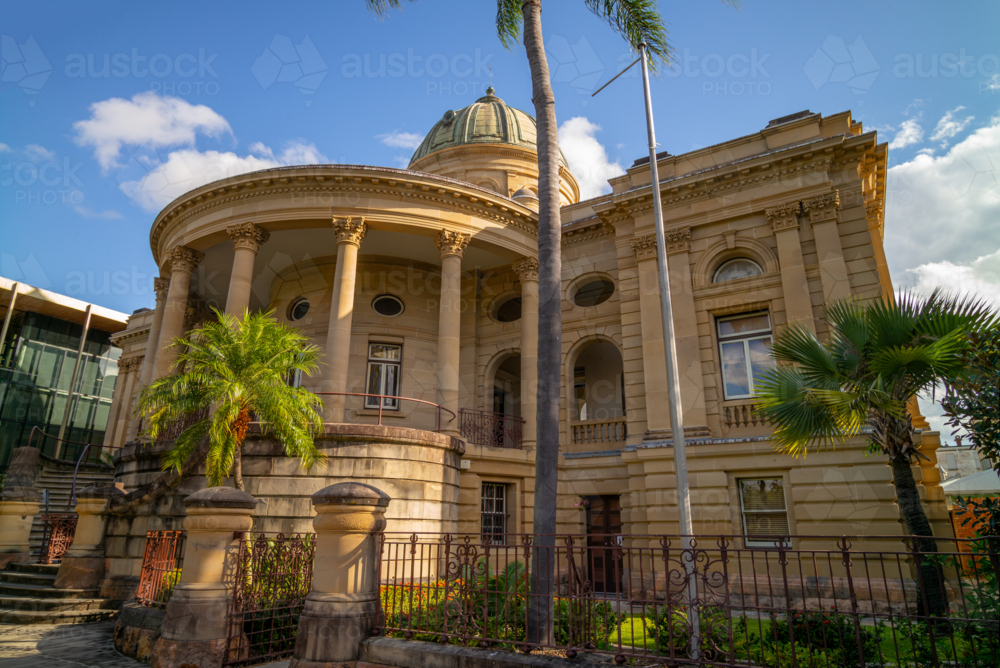 the historic customs house in rockhampton in queensland, australia - Australian Stock Image
