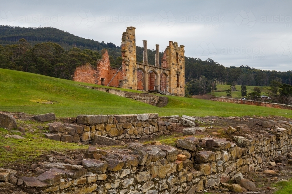 The Hospital (c.1842) - Australian Stock Image