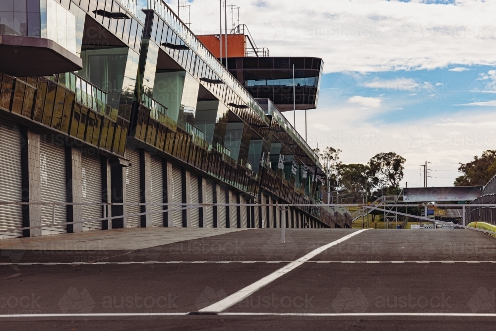 Mount Panorama Racing Image of The Mount Panorama racing circuit at Bathurst NSW - Austockphoto