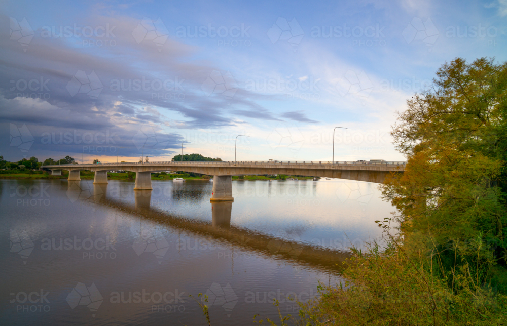 The new bridge across the Clarence River in Grafton, New South Wales, Australia - Australian Stock Image