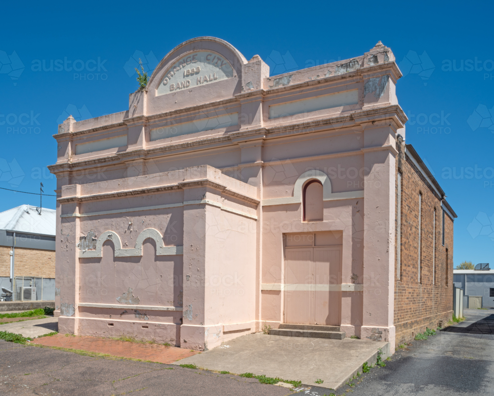 The old Band Hall in Orange, New South Wales, Australia - Australian Stock Image