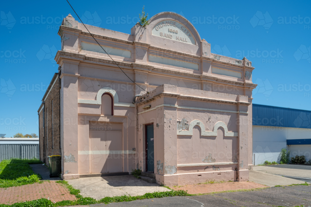 The old Band Hall in Orange, New South Wales, Australia - Australian Stock Image