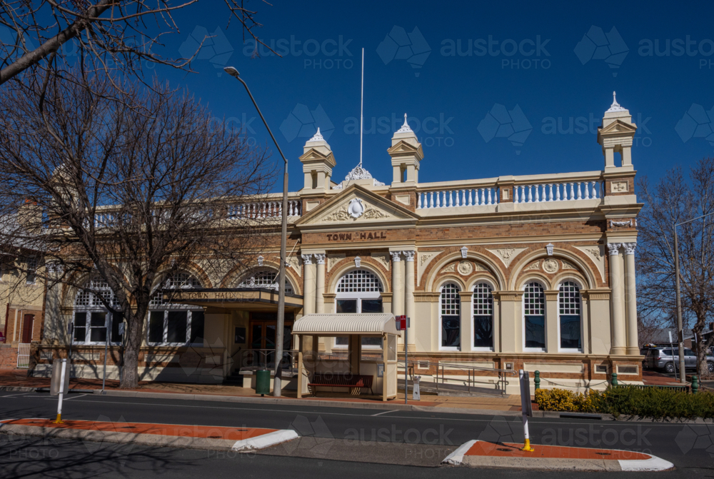 The Old Town Hall in Inverell, New South Wales, Australia - Australian Stock Image