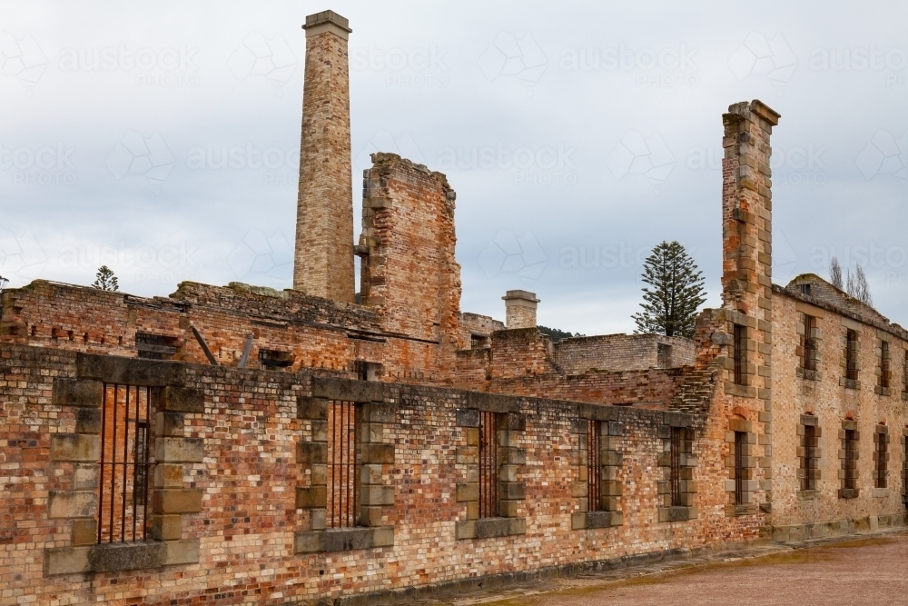 The Penitentiary (c.1857) - Australian Stock Image