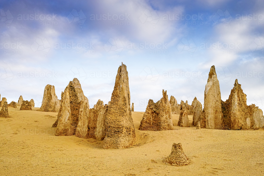 The Pinnacles Western Australia - Australian Stock Image