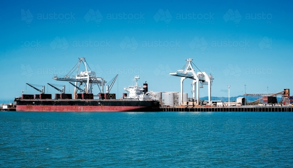 the port of Townsville - Australian Stock Image