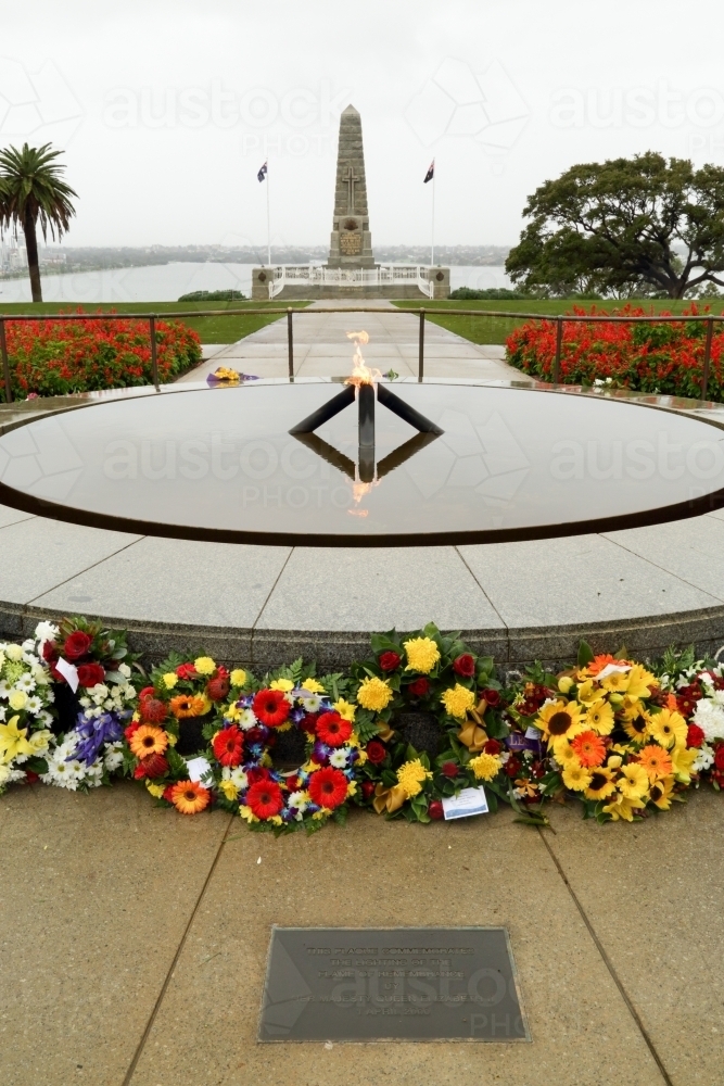 The War Memorial in Kings Park, Perth. - Australian Stock Image