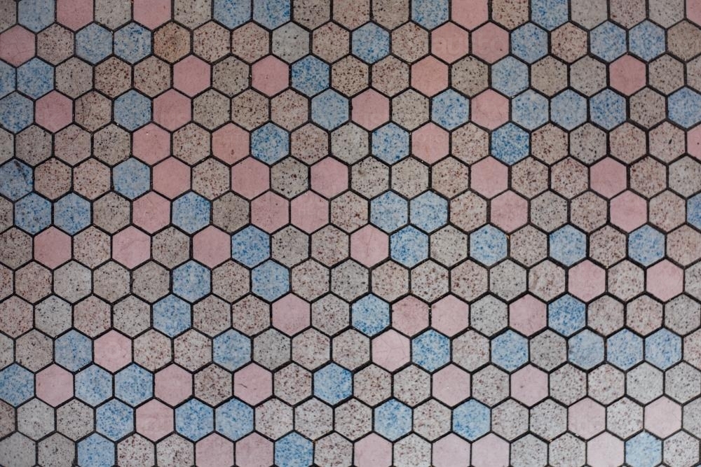 Tiled floor - Australian Stock Image