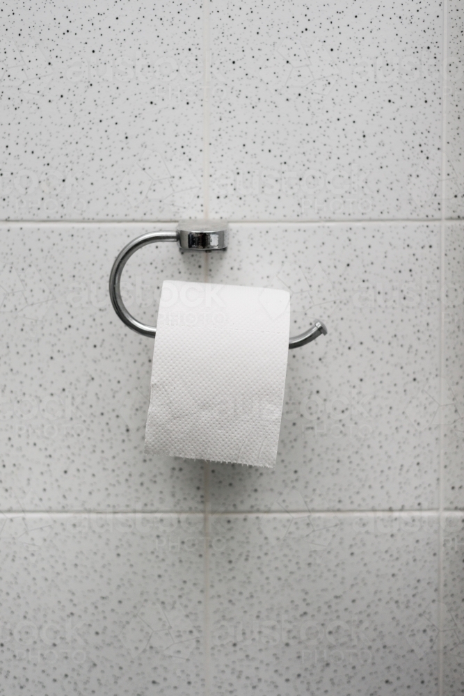 toilet roll, the new symbol of herd mentality - Australian Stock Image