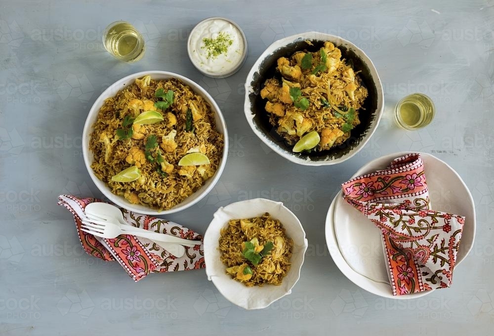 Top down food photography - Australian Stock Image
