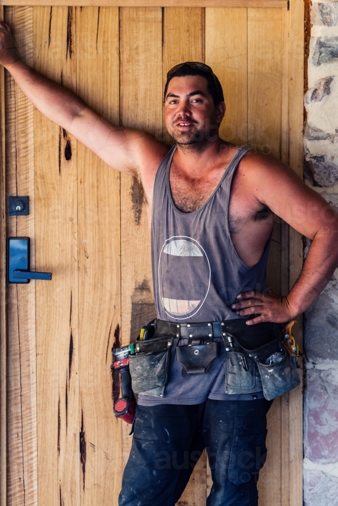 tradie - Australian Stock Image