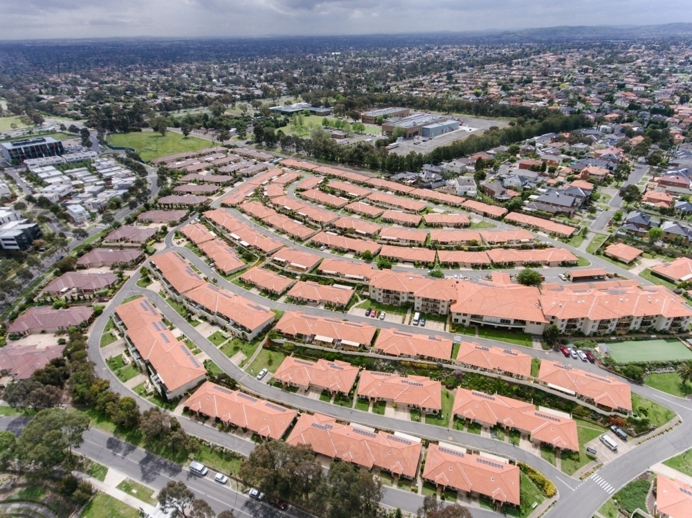University Hill Estate, Bundoora, Victoria - Australian Stock Image