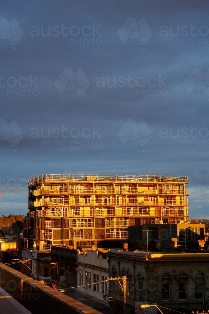Image of Urban development in inner city suburbs of Melbourne Austockphoto