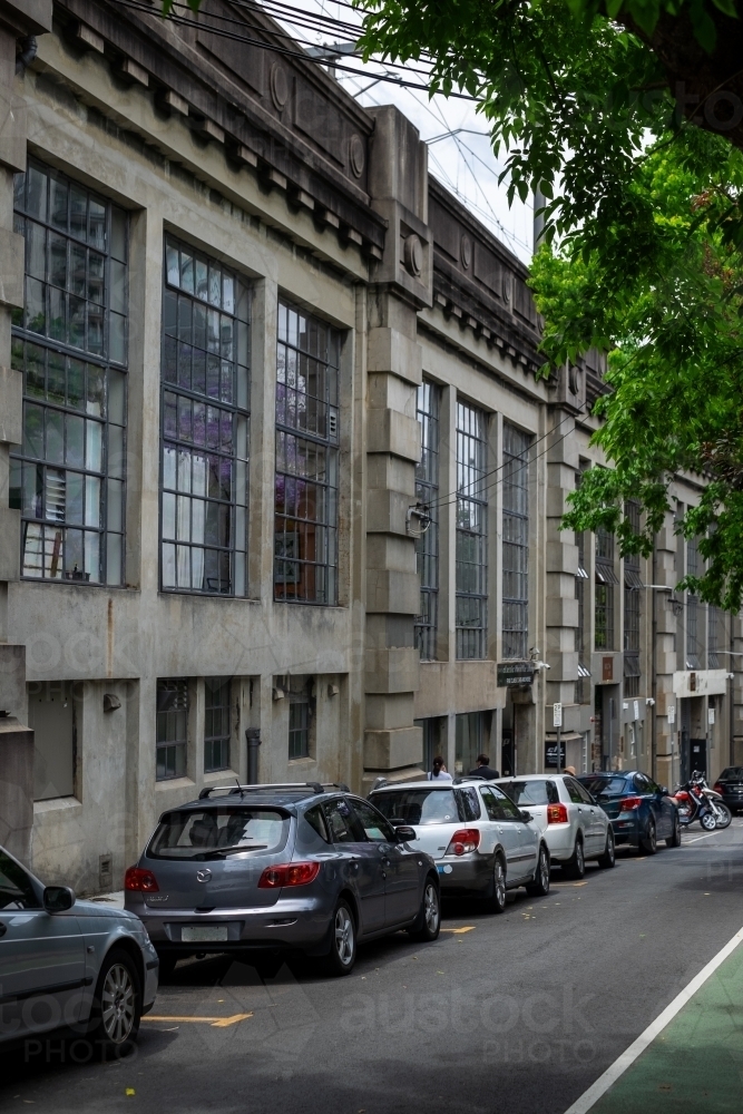 urban development under the harbour bridge - Australian Stock Image