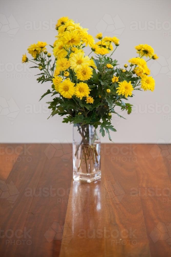 Vase of flowers for Mother's Day - Australian Stock Image