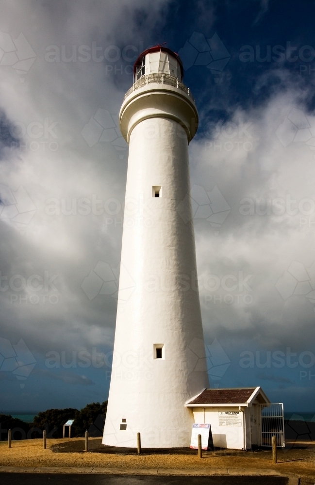 Vertical aspect of lighthouse - Australian Stock Image
