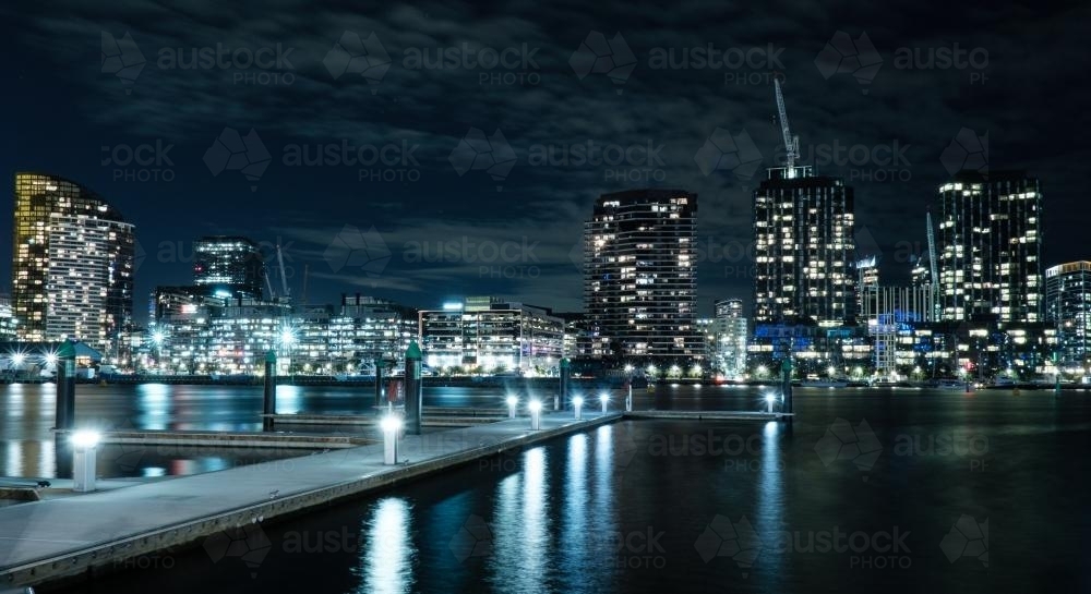 View across Victoria Harbour - Australian Stock Image