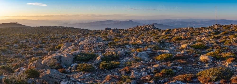 View from Mount Wellington, Tasmania - Australian Stock Image