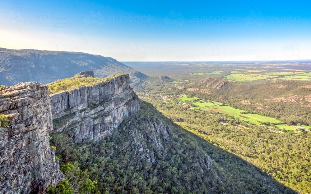 View from the Pinnacle point in Grampians, Victoria - Australian Stock Image