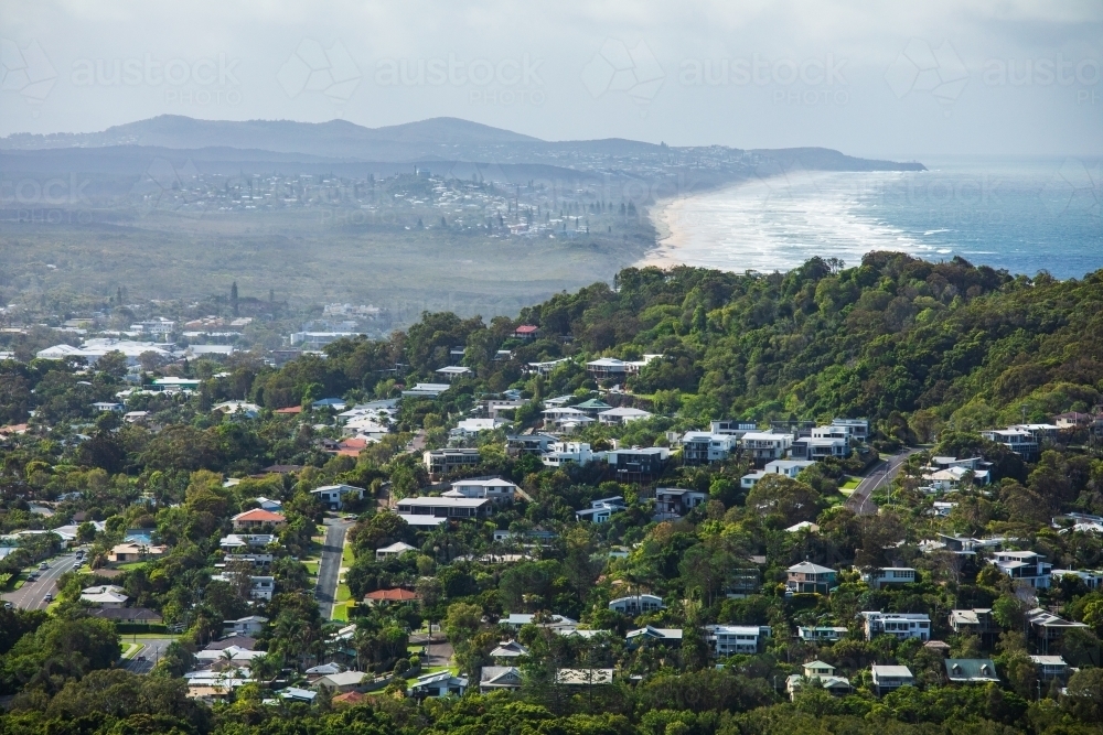 View Northwards to Coolum & Peregian Beach - Australian Stock Image