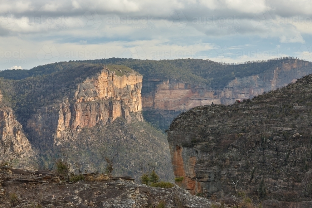 View of Blue Mountains - Australian Stock Image