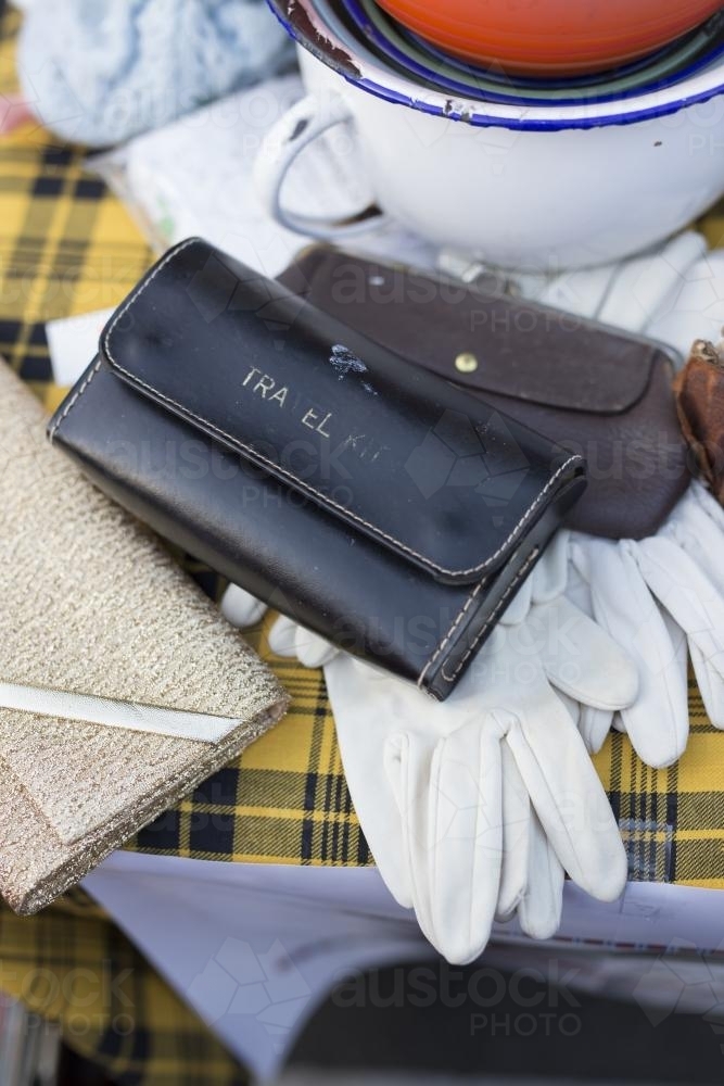 Vintage market stall - Australian Stock Image