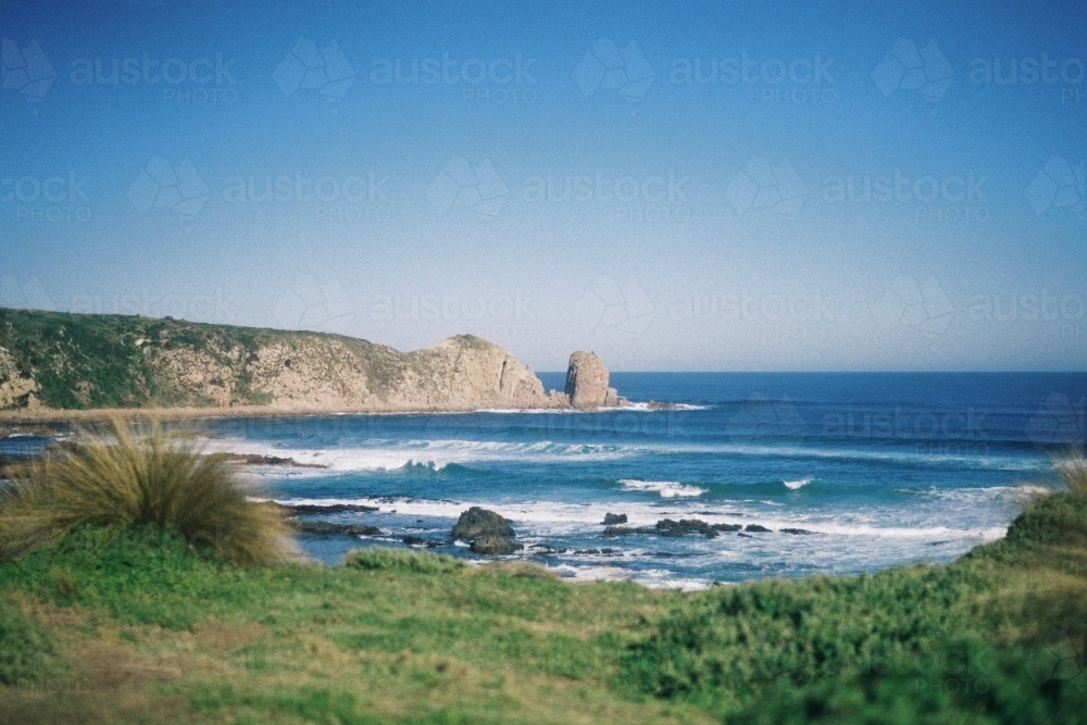 Walking track near the ocean - Australian Stock Image