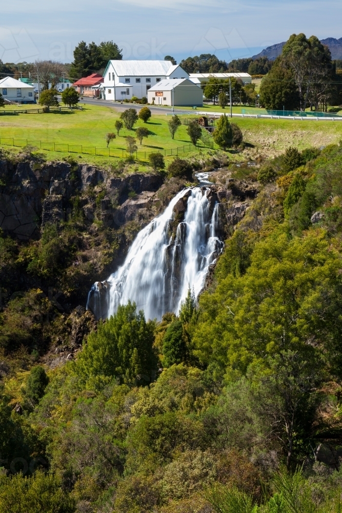 Waratah Falls - Australian Stock Image