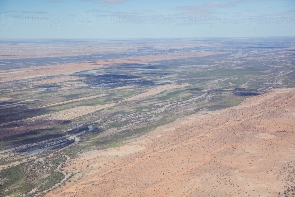 Warburton River in flood - Australian Stock Image