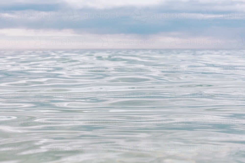 Water Ripples at Dusk - Australian Stock Image