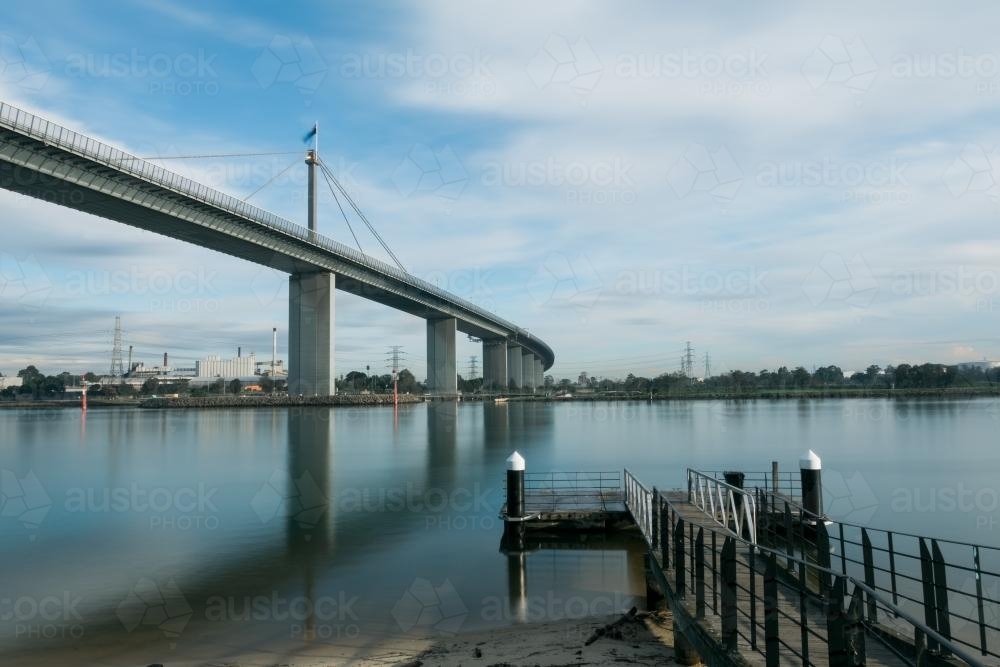 Westgate Bridge - Australian Stock Image