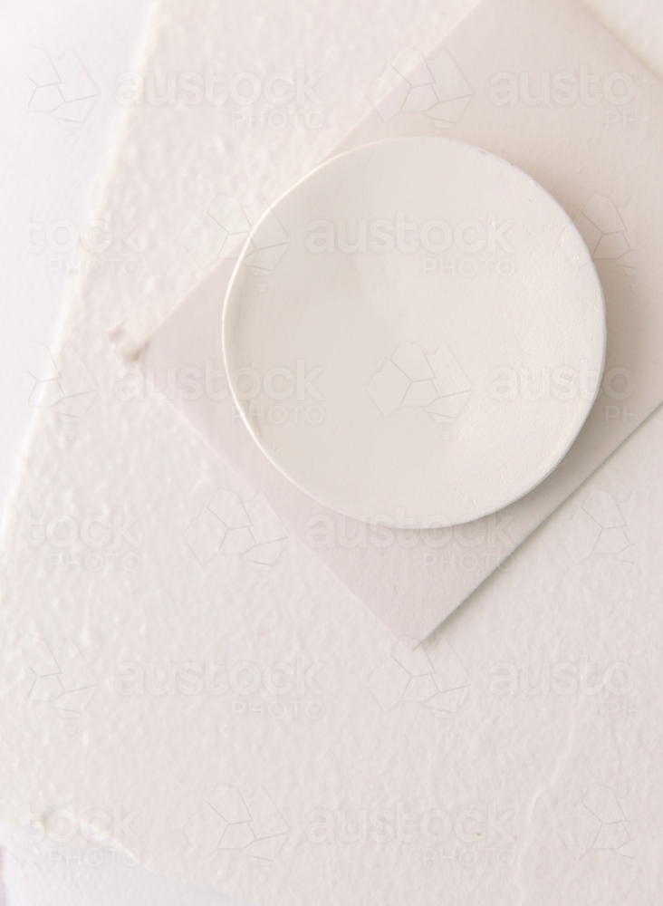 White Stationeries With Negative Space - Australian Stock Image