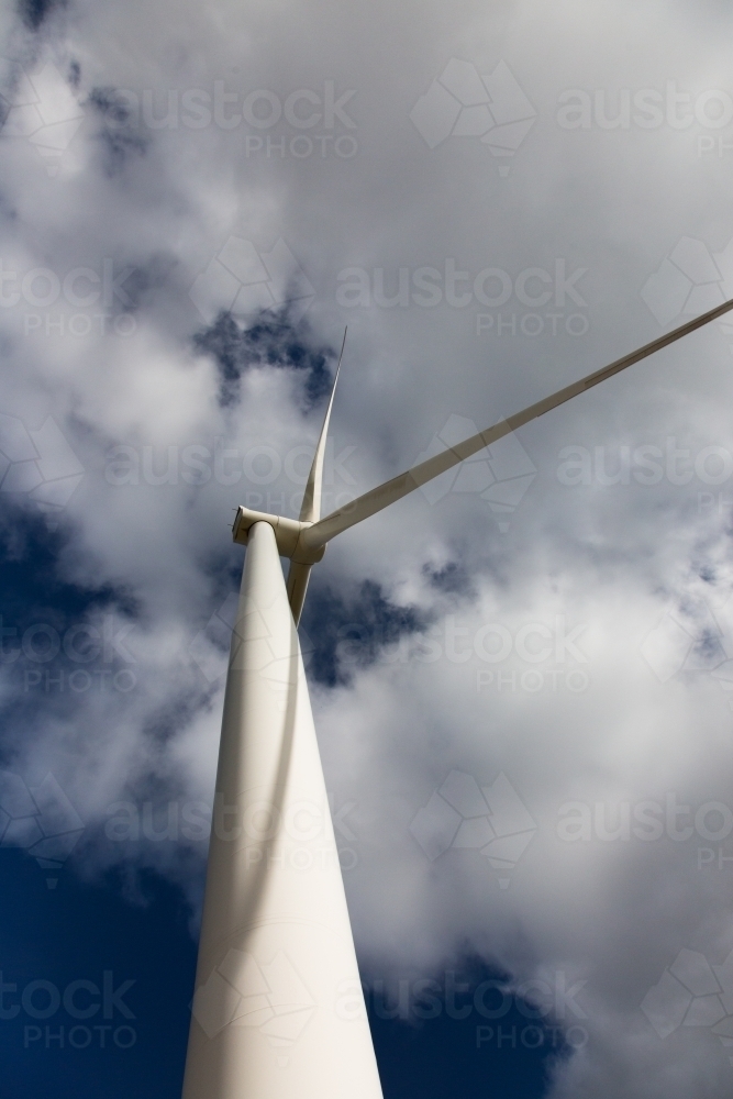 wind turbine at a wind farm - Australian Stock Image
