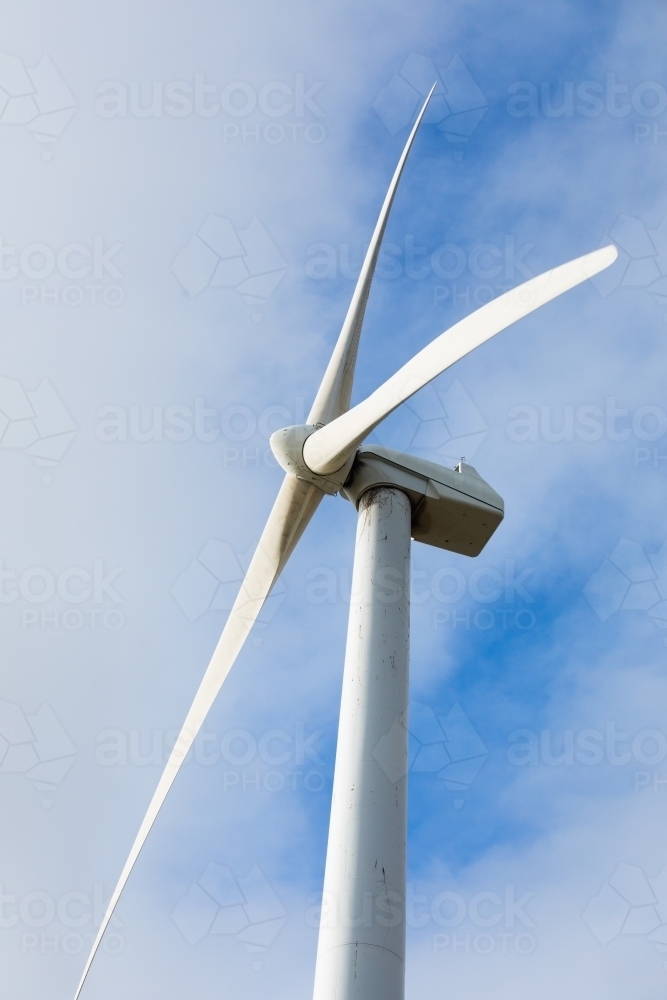 Wind turbine on the Fleurieu Peninsula - Australian Stock Image