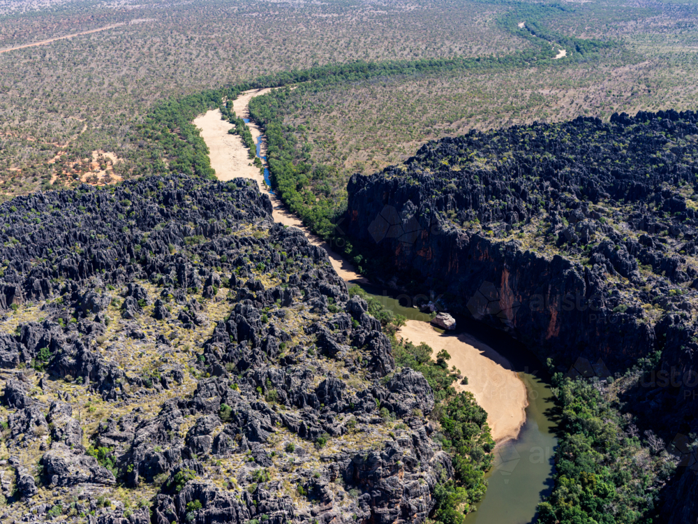 Windjana Gorge - Australian Stock Image