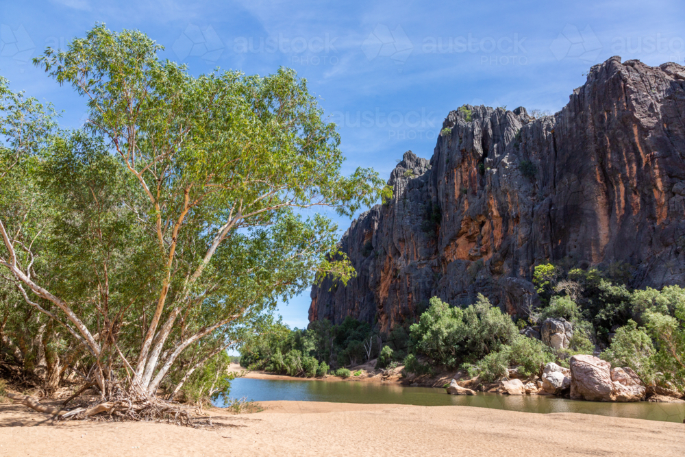 Windjana Gorge - Australian Stock Image