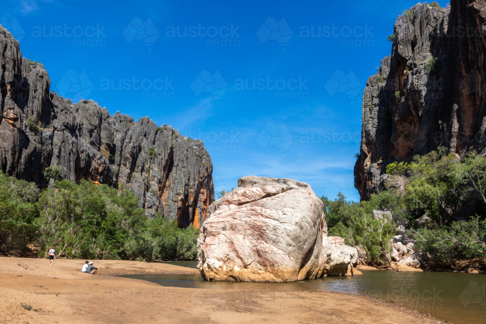 Windjana Gorge - Australian Stock Image