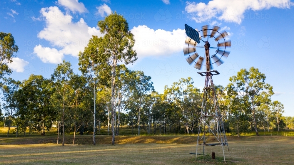 Windmill - Australian Stock Image