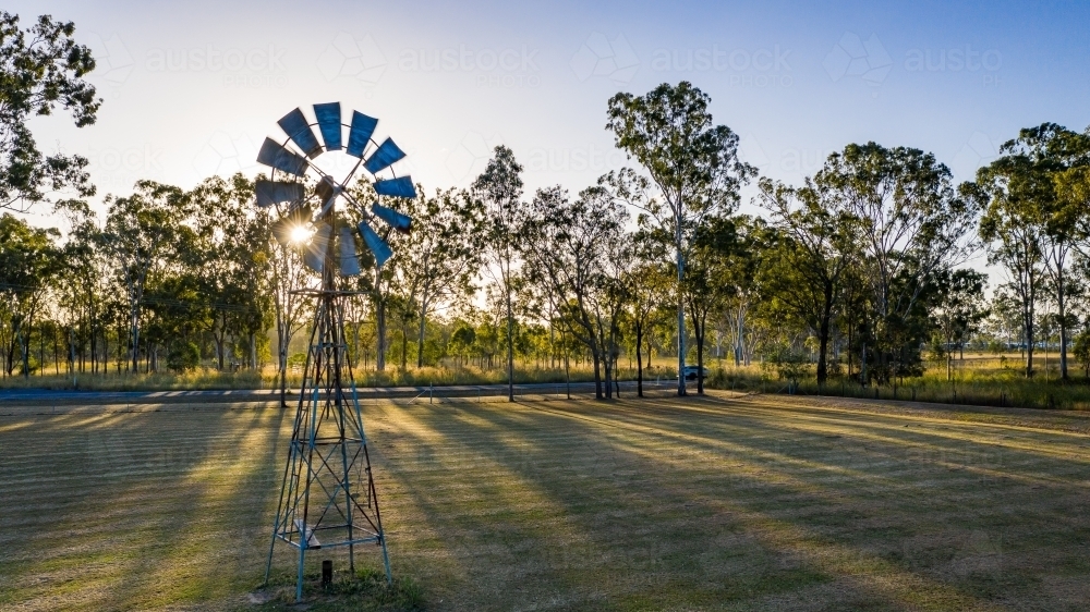 Windmill - Australian Stock Image
