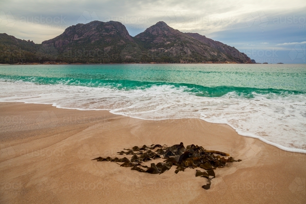 Wineglass Bay - Freycinet National Park - Tasmania - Australian Stock Image