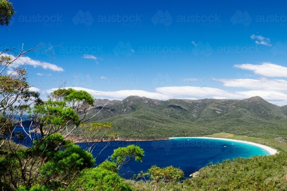 Wineglass Bay, Tasmania - Australian Stock Image