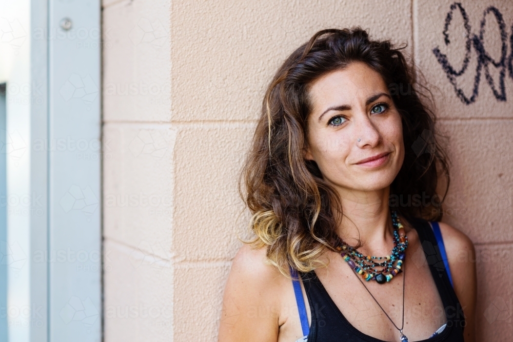 woman in the city - Australian Stock Image