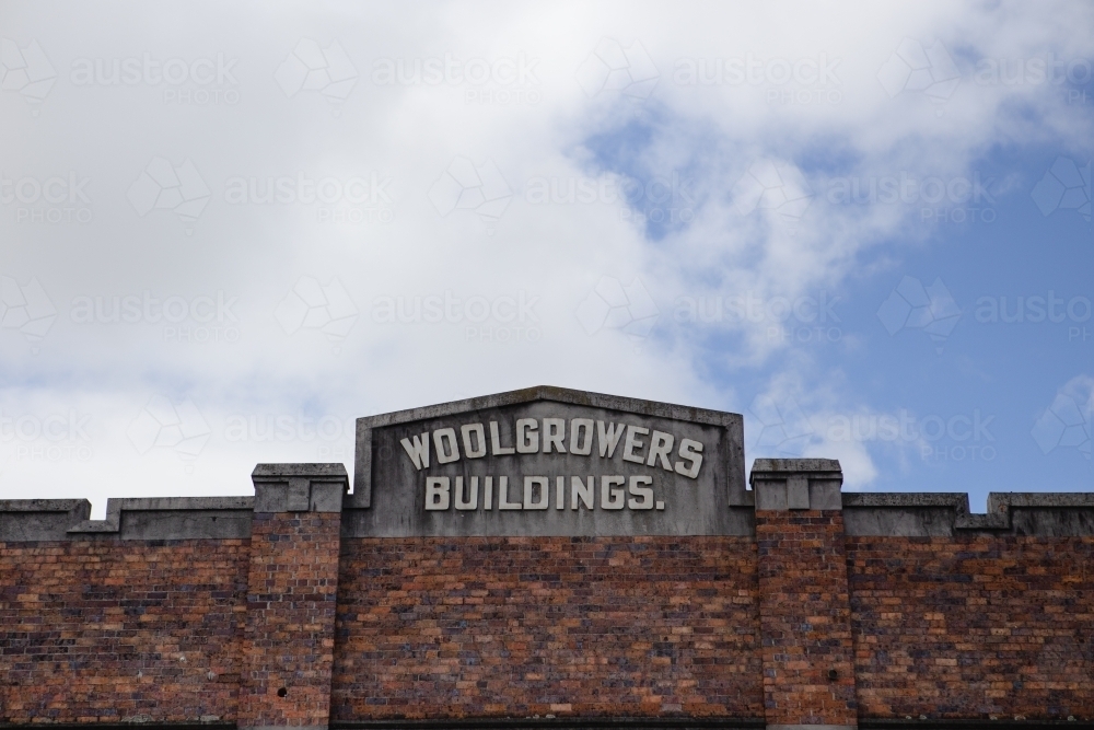 Woolgrowers Buildings - Australian Stock Image