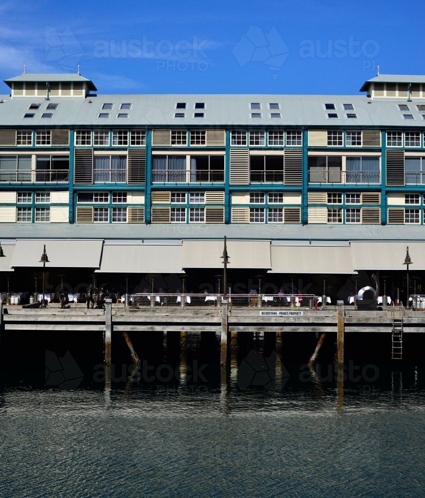 Woolloomooloo wharf - Australian Stock Image